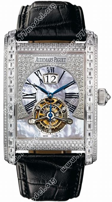 Replica Audemars Piguet 26119BC.ZZ.D002CR.01 Edward Piguet Large Date Tourbillon Mens Watch Watches